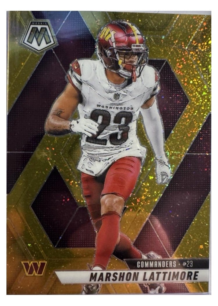 2025 Panini Mosaic Base Set Marshon Lattimore #7 card