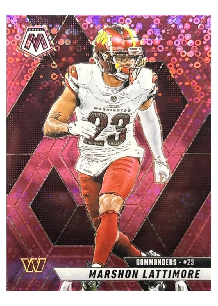 2025 Panini Mosaic Base Set Marshon Lattimore #7 card