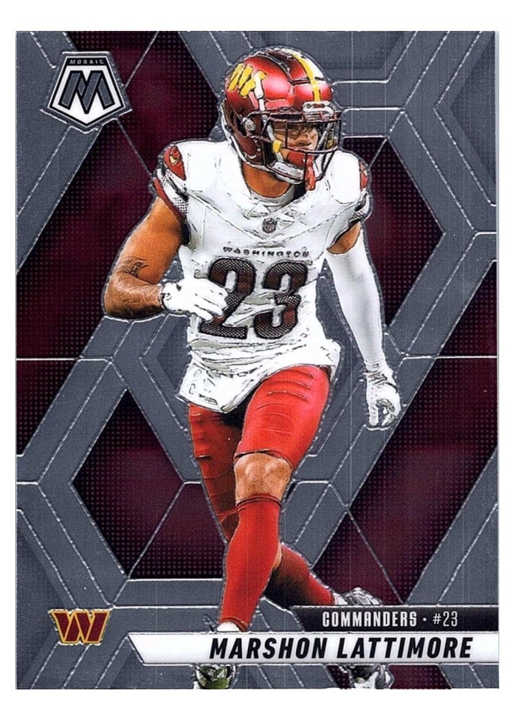 2025 Panini Mosaic Base Set Marshon Lattimore #7 card
