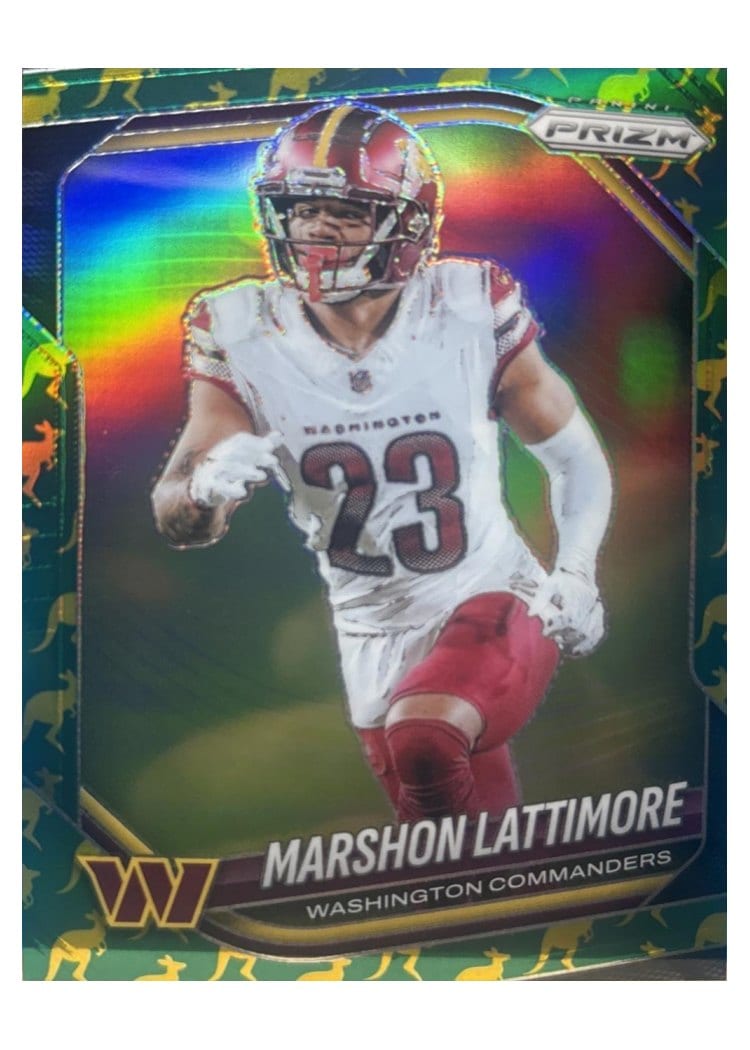 2025 Panini Prizm Base Set Marshon Lattimore #184 card