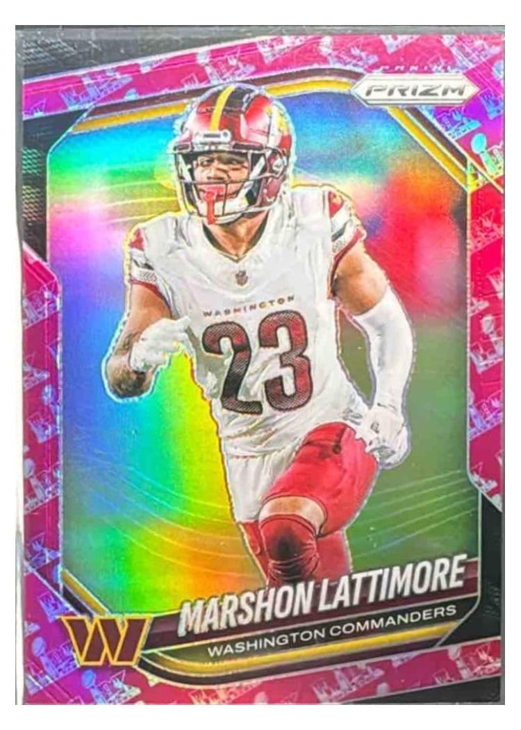 2025 Panini Prizm Base Set Marshon Lattimore #184 card