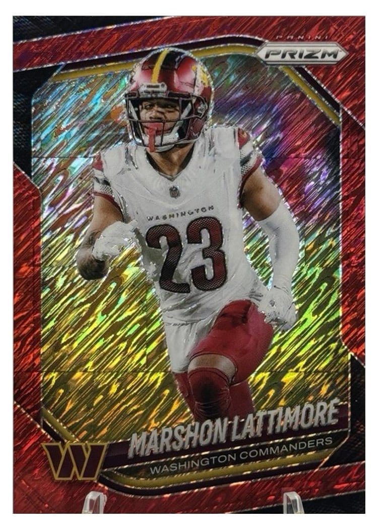 2025 Panini Prizm Base Set Marshon Lattimore #184 card