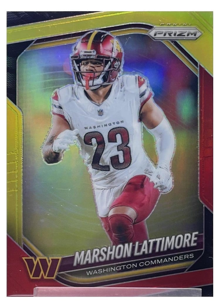 2025 Panini Prizm Base Set Marshon Lattimore #184 card