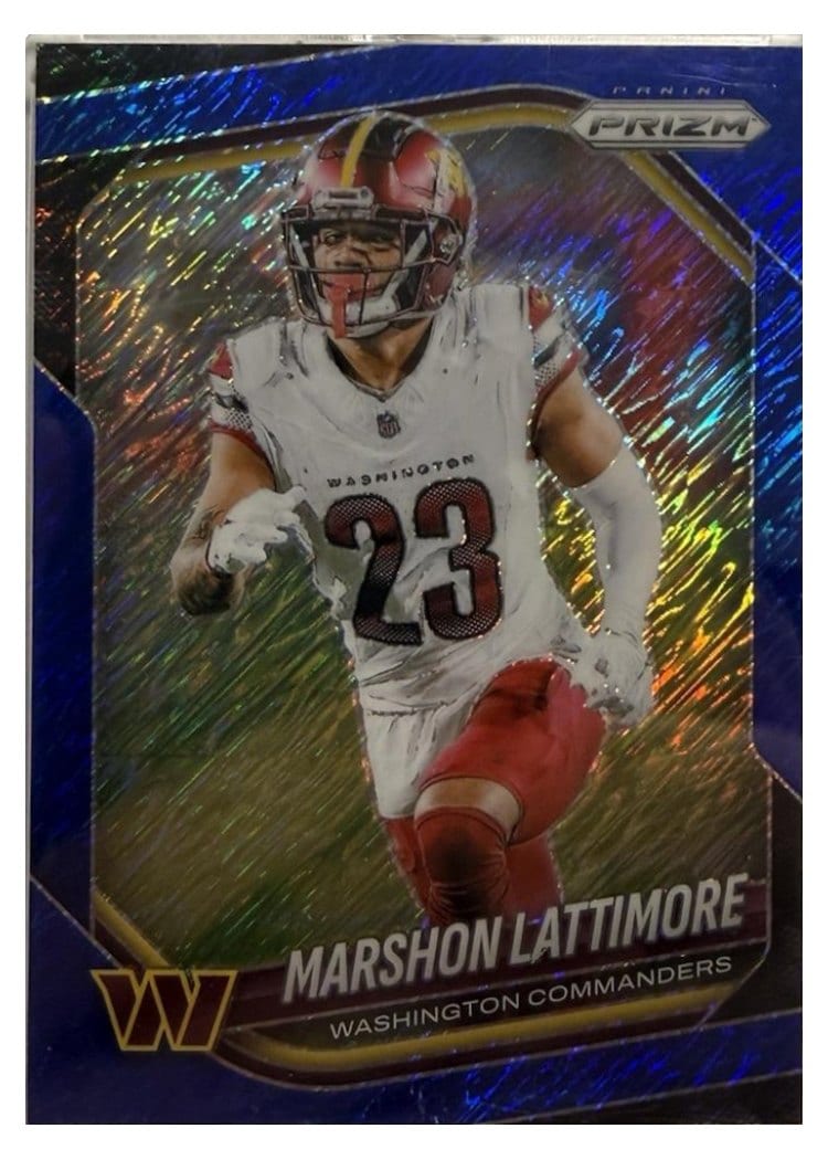 2025 Panini Prizm Base Set Marshon Lattimore #184 card