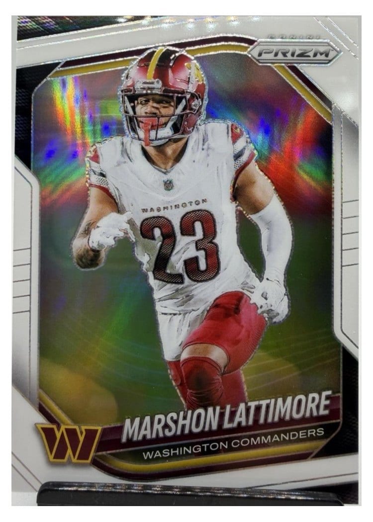 2025 Panini Prizm Base Set Marshon Lattimore #184 card