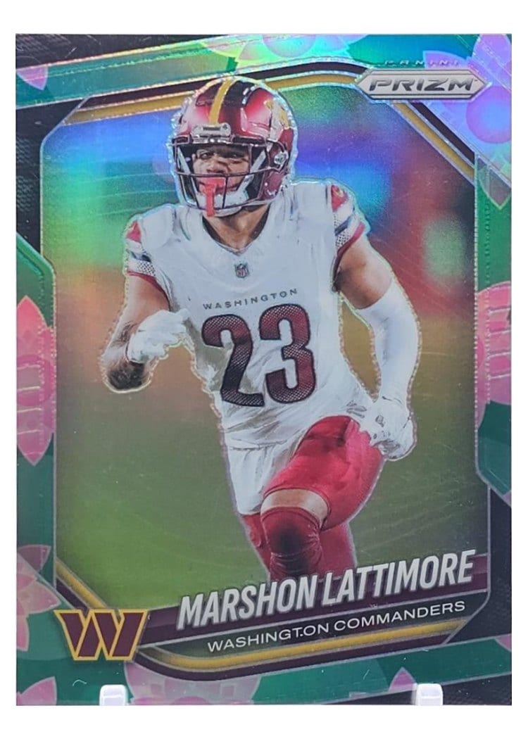2025 Panini Prizm Base Set Marshon Lattimore #184 card