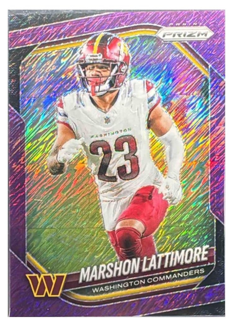 2025 Panini Prizm Base Set Marshon Lattimore #184 card