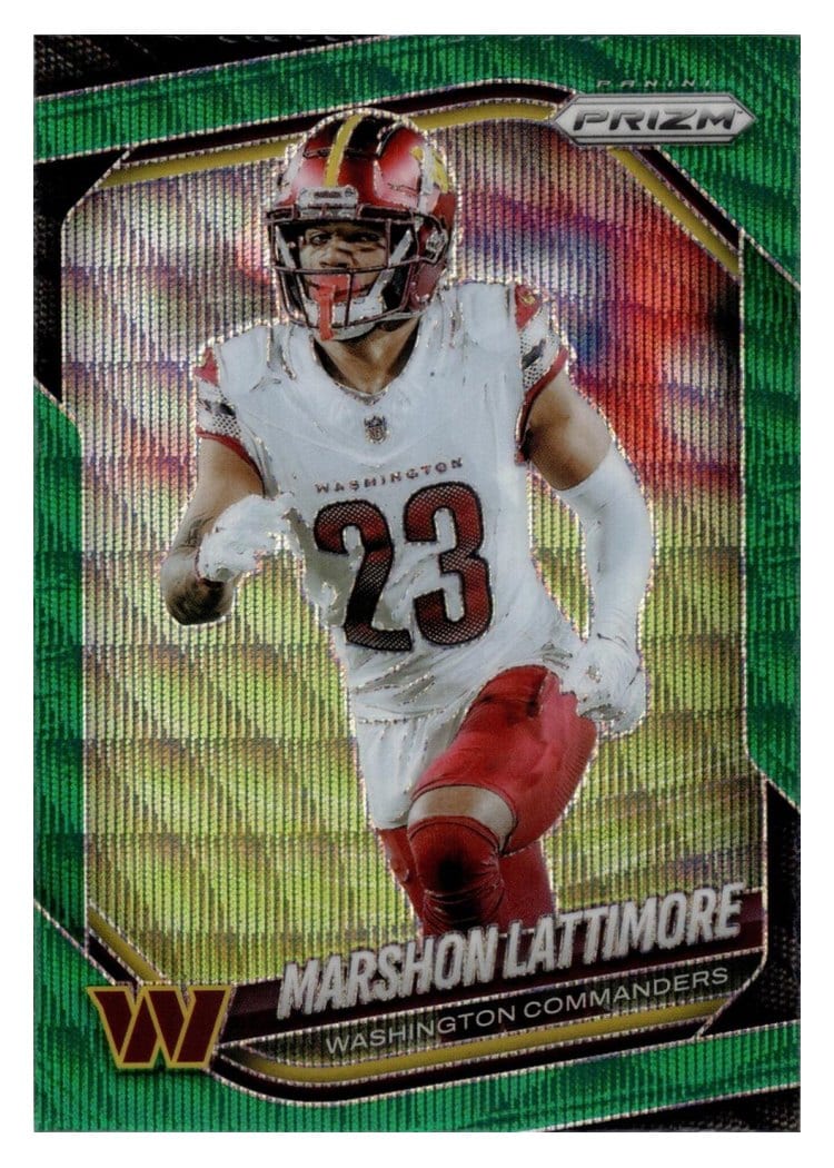 2025 Panini Prizm Base Set Marshon Lattimore #184 card