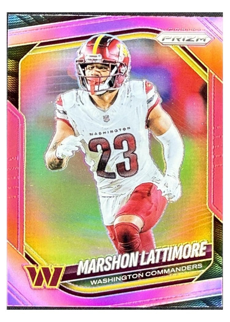 2025 Panini Prizm Base Set Marshon Lattimore #184 card