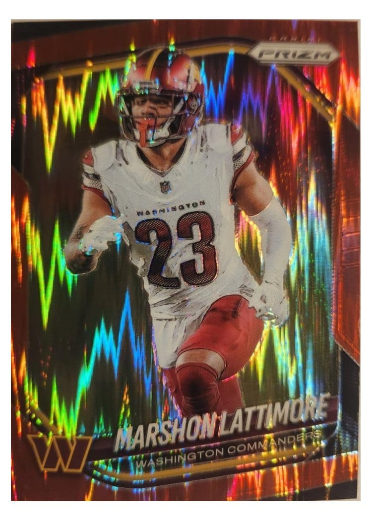 2025 Panini Prizm Base Set Marshon Lattimore #184 card