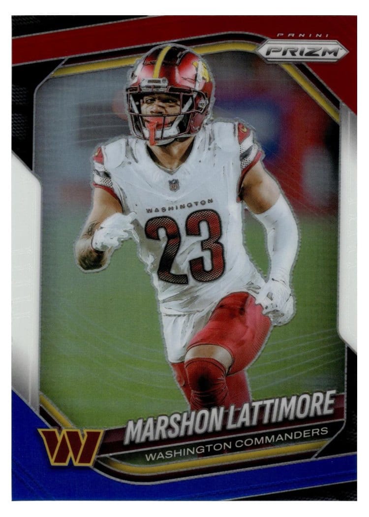 2025 Panini Prizm Base Set Marshon Lattimore #184 card