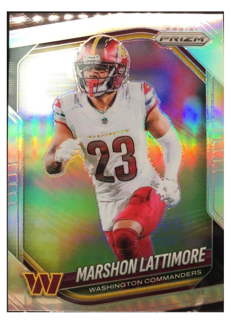 2025 Panini Prizm Base Set Marshon Lattimore #184 card
