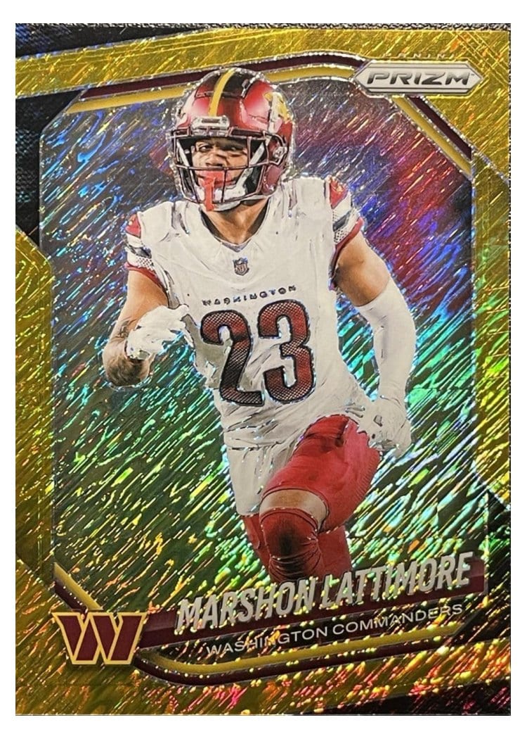 2025 Panini Prizm Base Set Marshon Lattimore #184 card