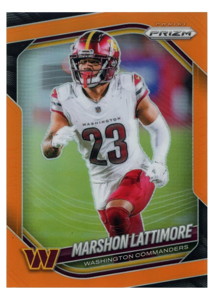 2025 Panini Prizm Base Set Marshon Lattimore #184 card