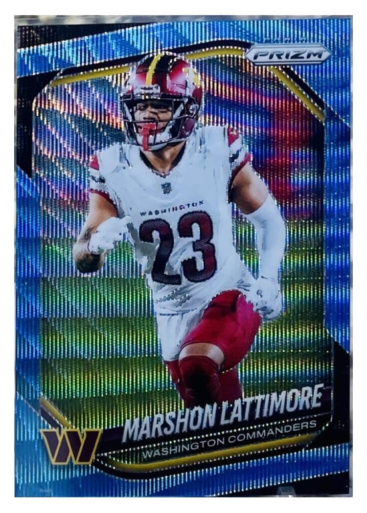 2025 Panini Prizm Base Set Marshon Lattimore #184 card