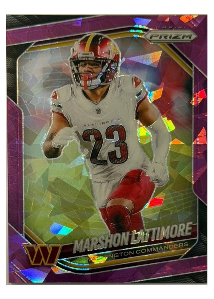 2025 Panini Prizm Base Set Marshon Lattimore #184 card