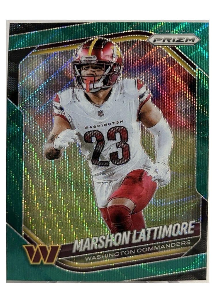 2025 Panini Prizm Base Set Marshon Lattimore #184 card