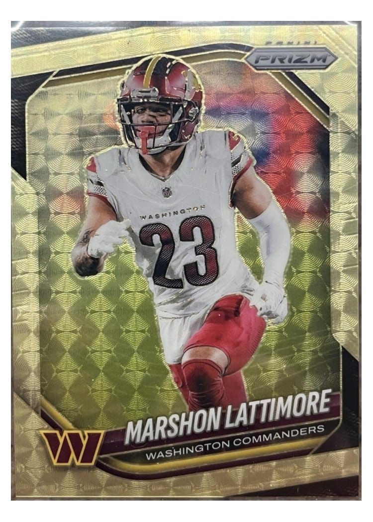 2025 Panini Prizm Base Set Marshon Lattimore #184 card