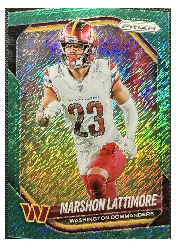 2025 Panini Prizm Base Set Marshon Lattimore #184 card