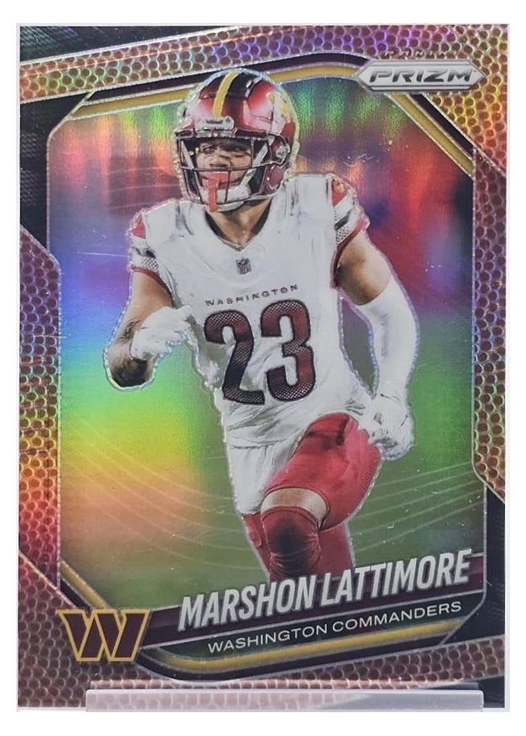 2025 Panini Prizm Base Set Marshon Lattimore #184 card