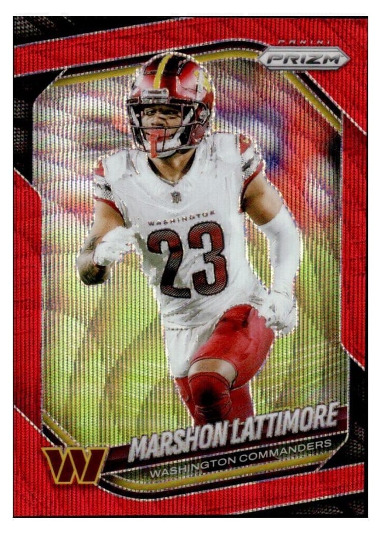 2025 Panini Prizm Base Set Marshon Lattimore #184 card