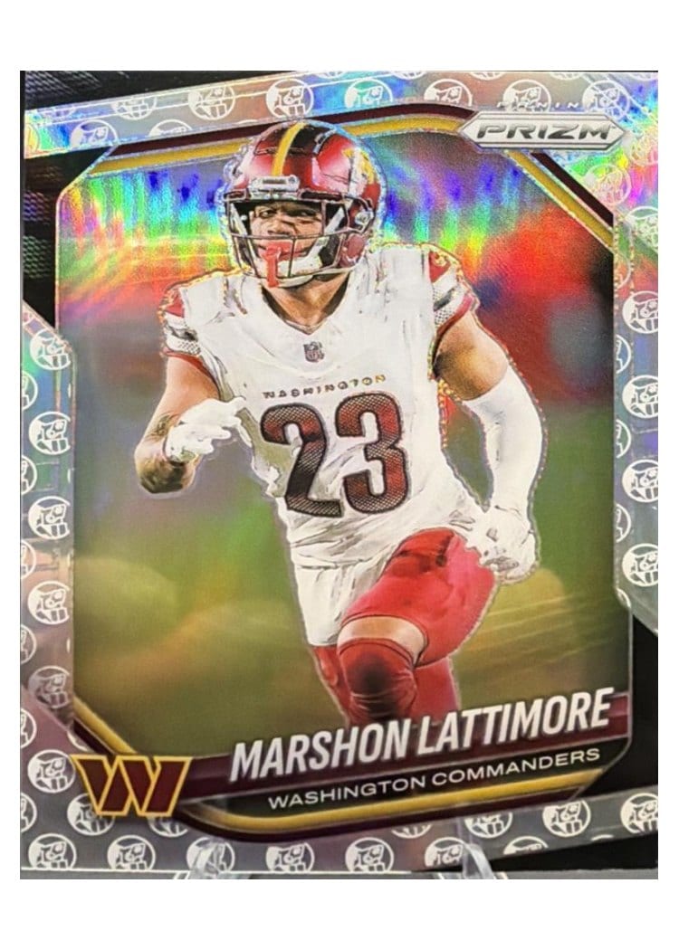 2025 Panini Prizm Base Set Marshon Lattimore #184 card