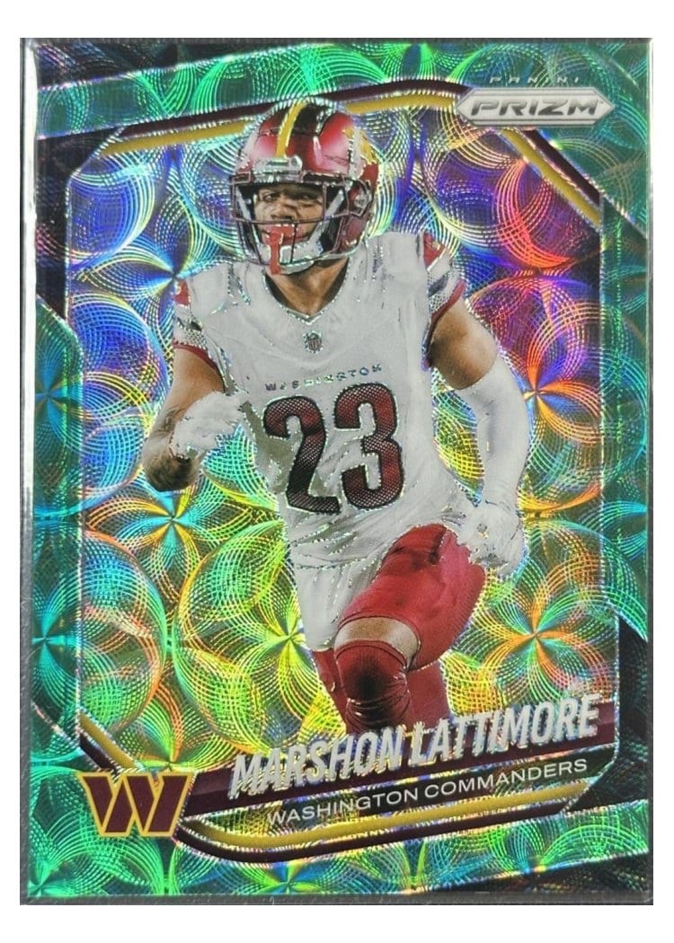 2025 Panini Prizm Base Set Marshon Lattimore #184 card