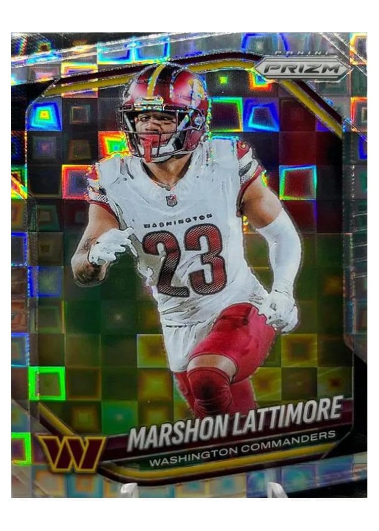 2025 Panini Prizm Base Set Marshon Lattimore #184 card