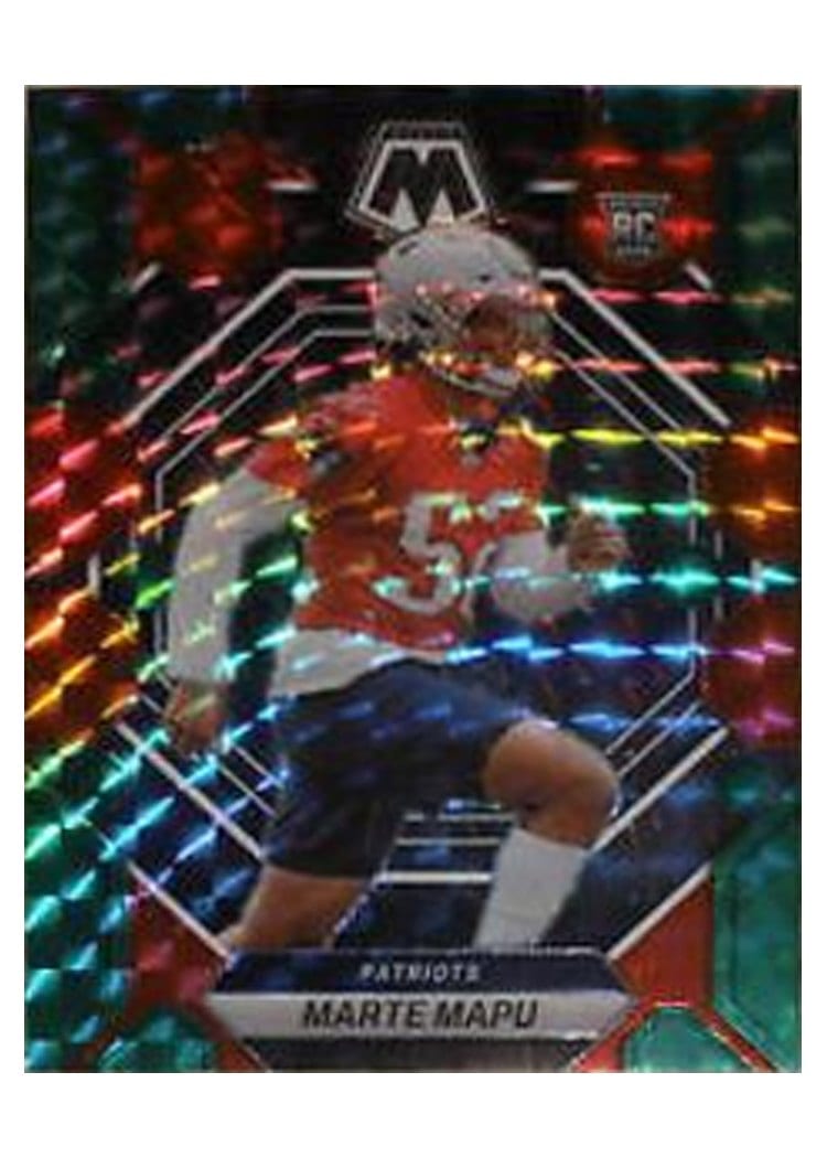 2023 Panini Mosaic Base Set Marte Mapu Choice Red Green #345 card