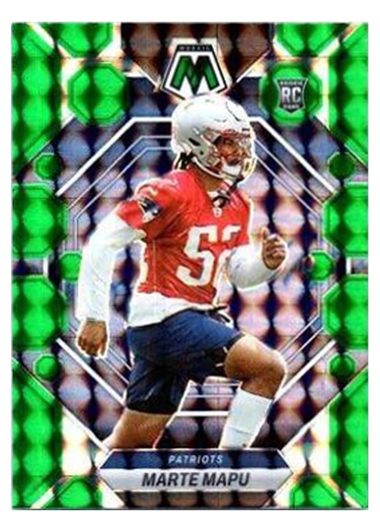 2023 Panini Mosaic Base Set Marte Mapu Green #345 card