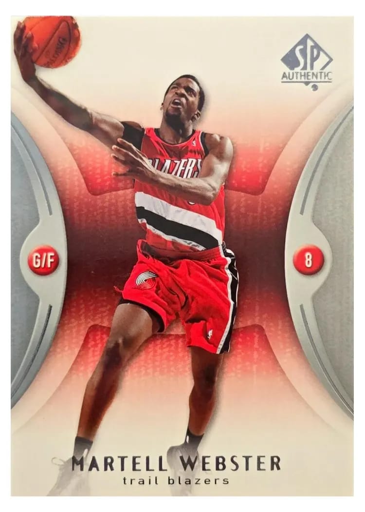 2006 Upper Deck Martell Webster #71 card