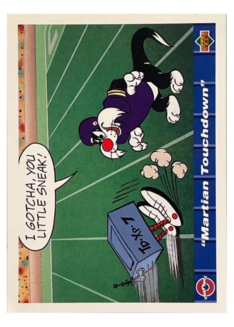 1992 Upper Deck Comic Ball 4 Martian Touchdown #162 card