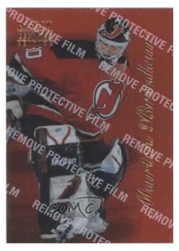 1996 Select Certified Martin Brodeur #6 card