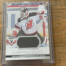 2023-24 Upper Deck The Cup Rendition Relics Martin Brodeur #RR-MB card