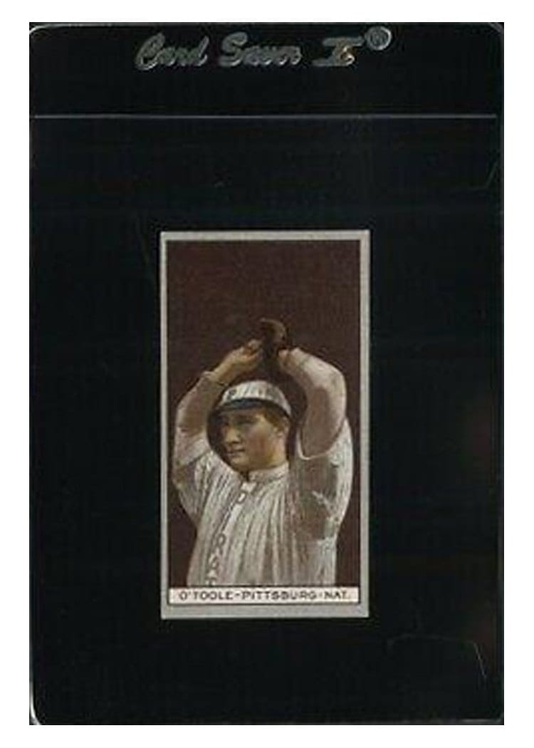1912 T207 Brown Background Martin J. O'Toole card