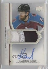 2020-21 Upper Deck Premier Acetate Rookie Autograph Patch Martin Kaut #AR-MK card