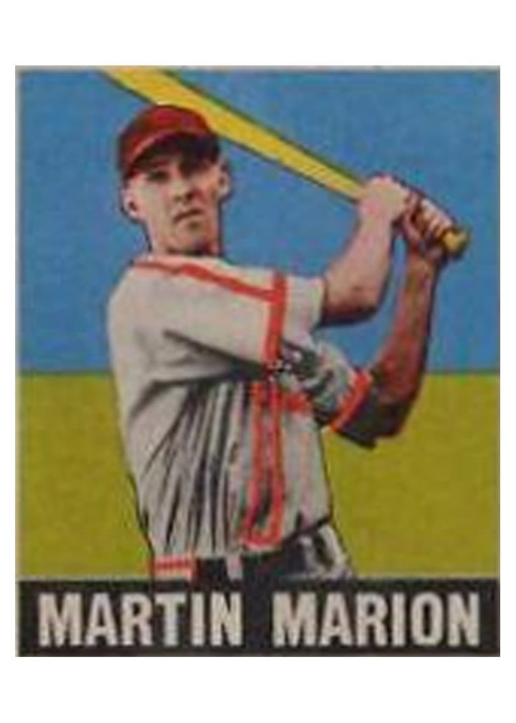 1948 Leaf Martin Marion #97 card