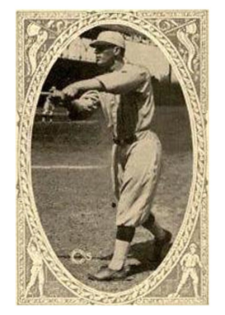 1922 Neilson's Chocolate Type I Martin McManus #41 card