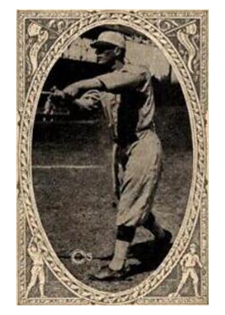 1922 Neilson's Chocolate Type II Martin McManus card