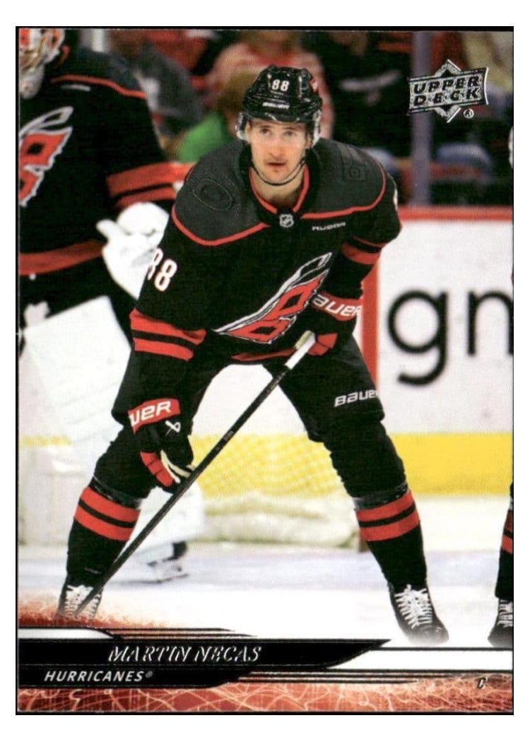 2024-25 Upper Deck Base Set Martin Necas #41 card