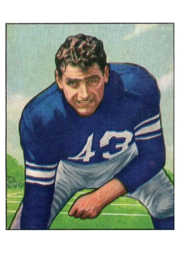 1950 Bowman Martin Ruby #13 card