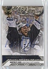 2020-21 Upper Deck The Cup Day With the Cup Signatures Martin St. Louis #DC-MS