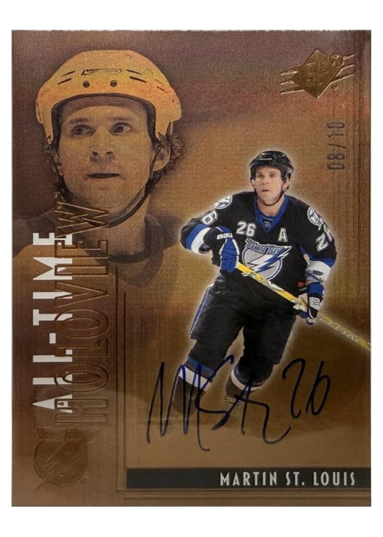 2025-26 SPx All-Time Holoview Martin St. Louis #ATG-MS card