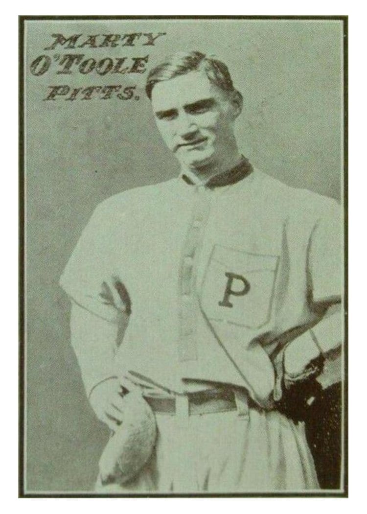 1913 Tom Barker Game Marty O'Toole card