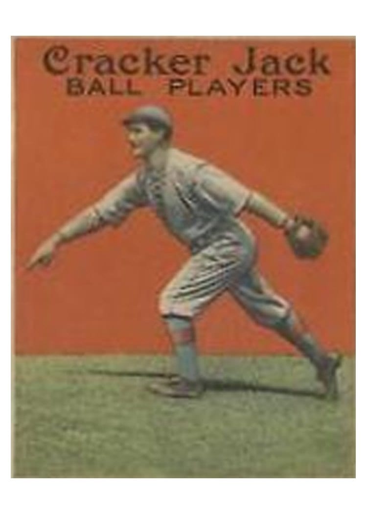1914 Cracker Jack Marty O'Toole #54 card
