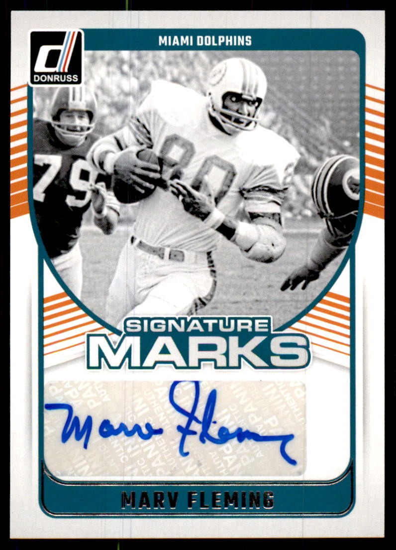 2024 Donruss Signature Marks Marv Fleming #SMA-MFL card
