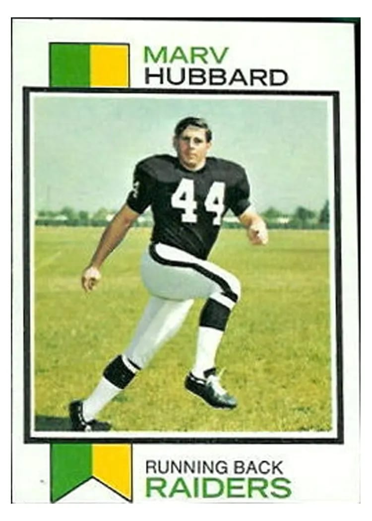 1973 Topps Marv Hubbard #345 card