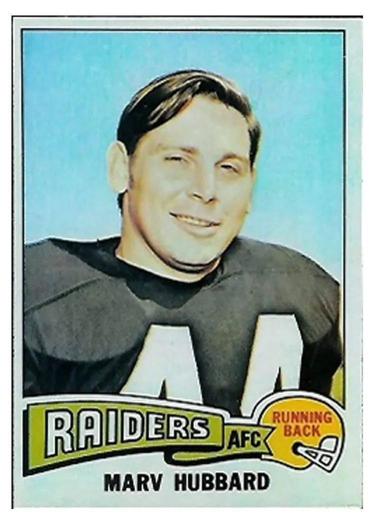 1975 Topps Marv Hubbard #305 card
