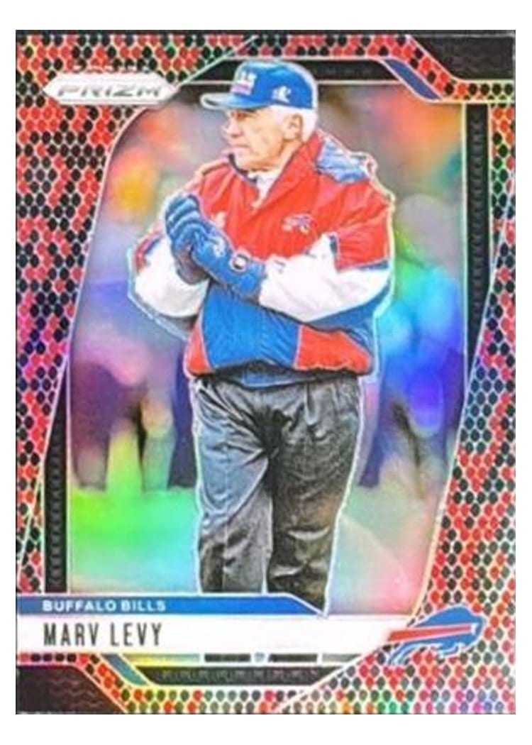 2024 Panini Prizm Base Set Marv Levy #34 card