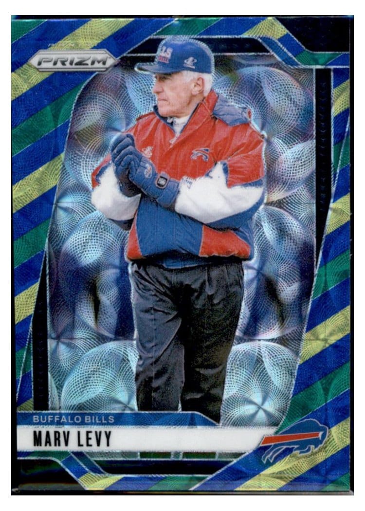2024 Panini Prizm Base Set Marv Levy #34 card